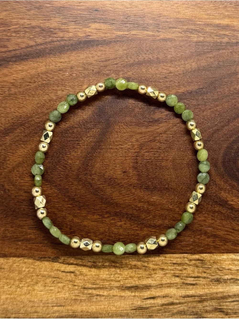 ✨ Handmade Jade Stretch Bracelet ✨